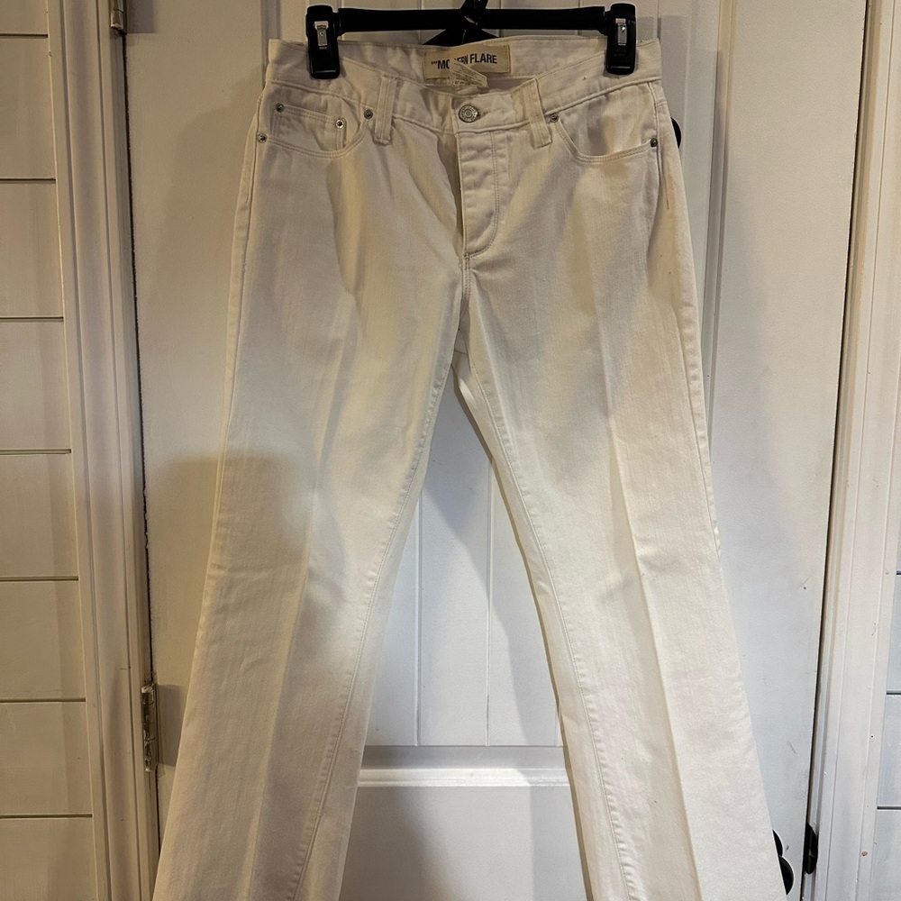 GAP Women's Cream Flare Jeans